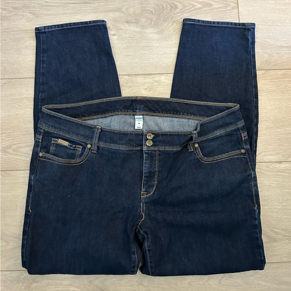 Old Navy Women's Dark Blue Jeans